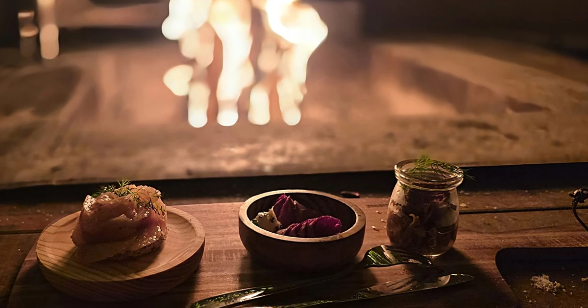 Arctic Tapas by the Fire