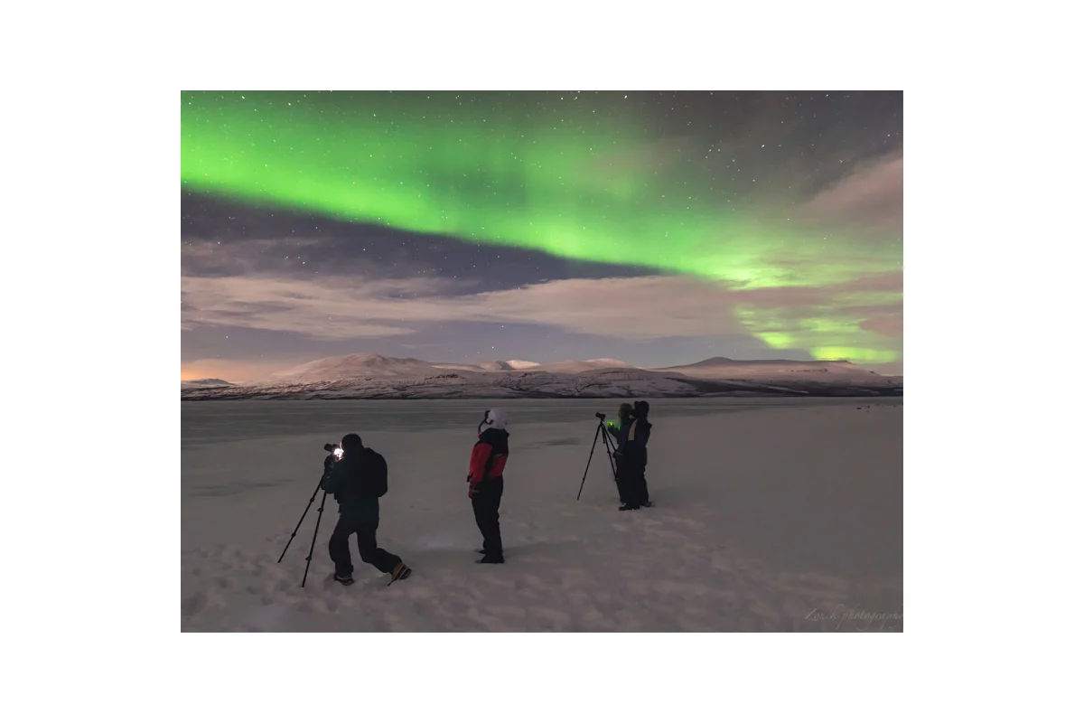 Northern Lights over Abisko, Swedish Lapland