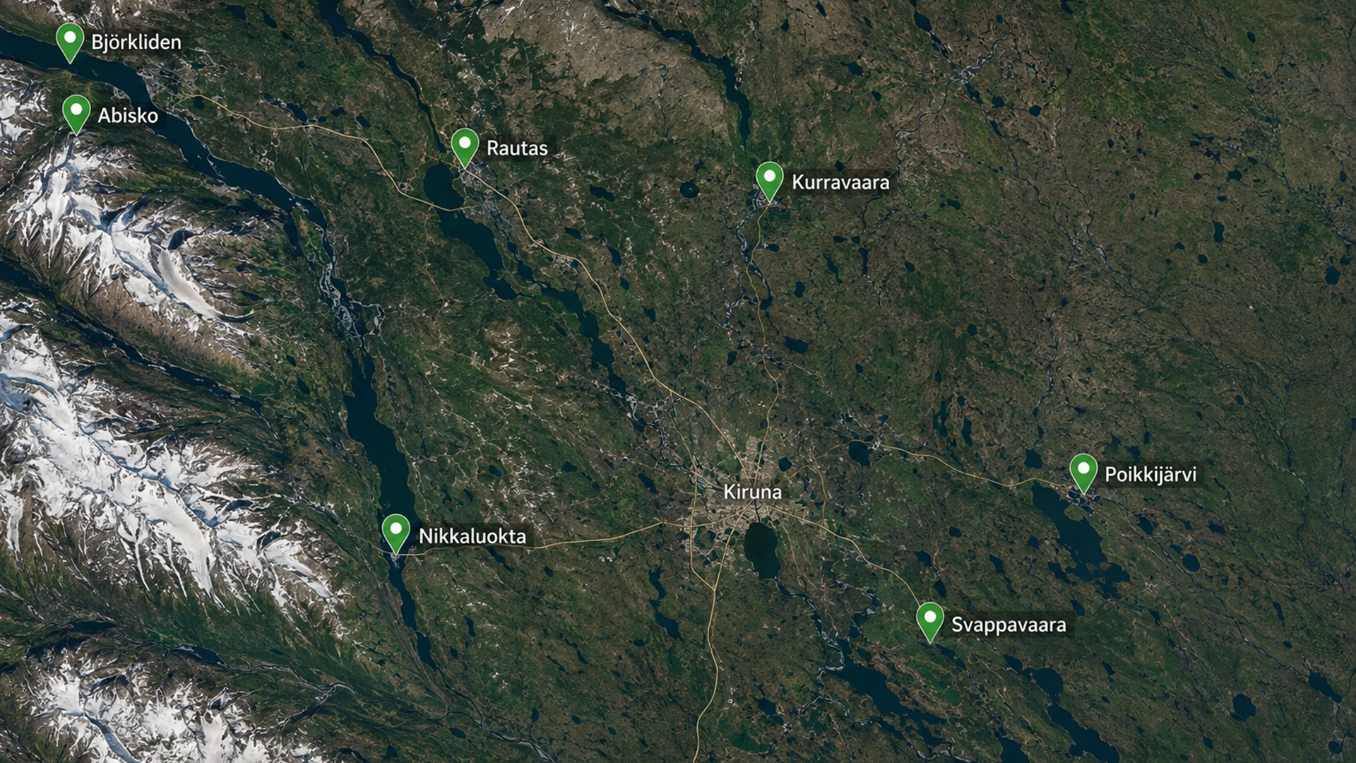 Best Places to See Northern Lights Near Kiruna hero image