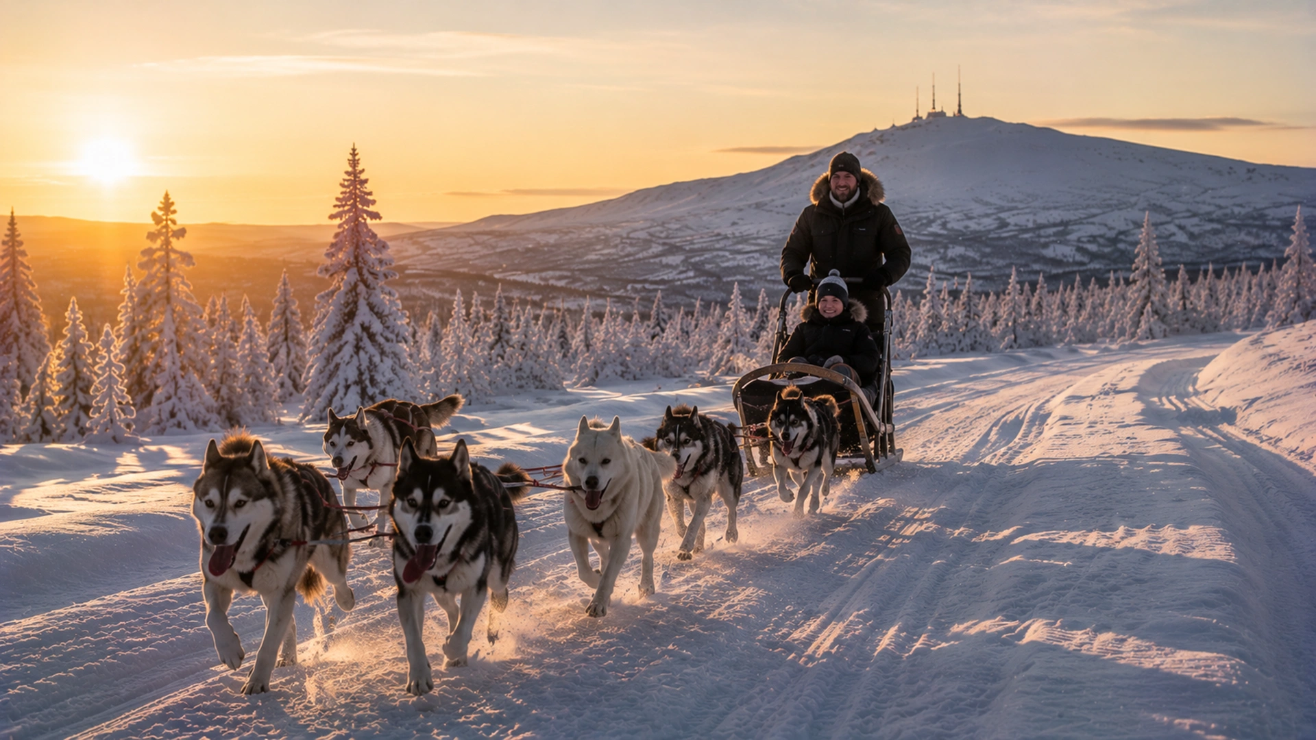 Dog Sledding in Kiruna hero image