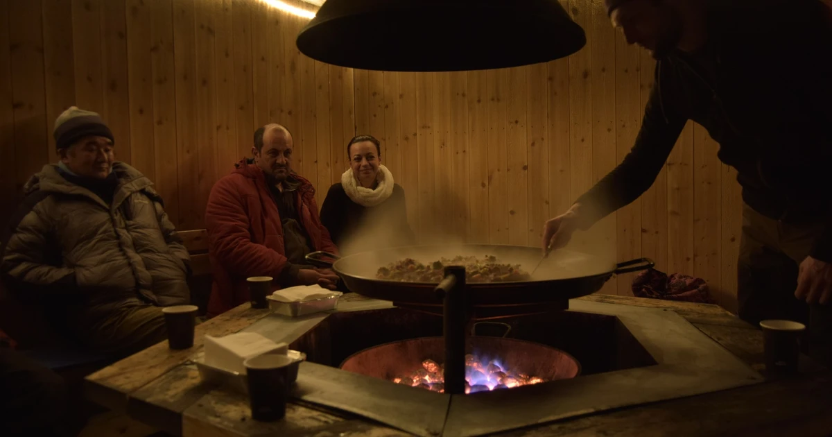 Northern Lights Sami Inspired BBQ Kiruna