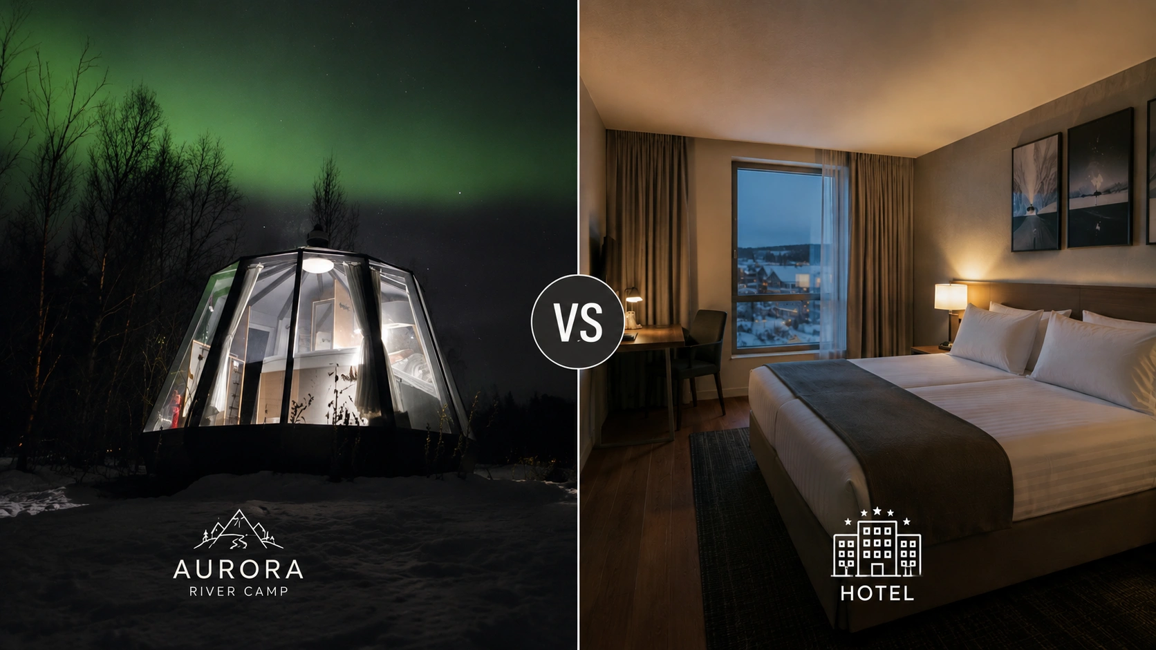 Glass Igloos vs Hotels in Kiruna hero image