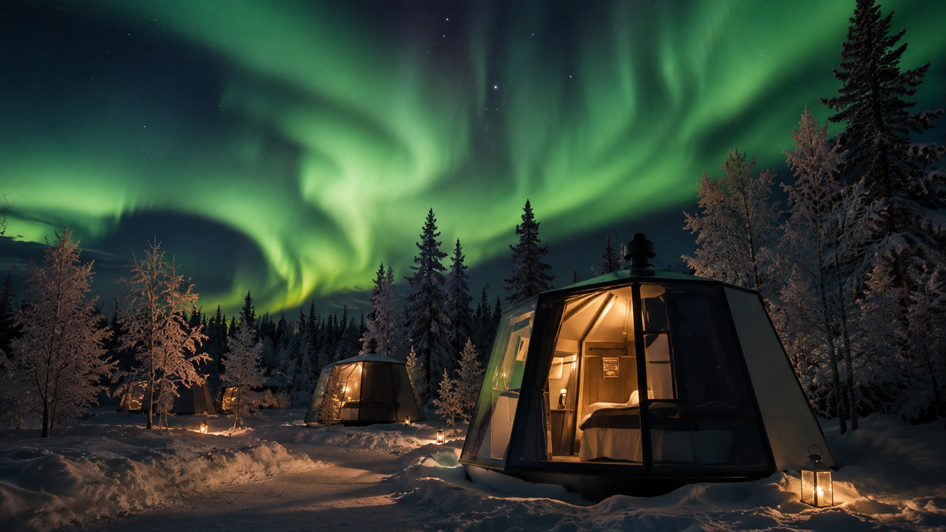Aurora River Camp & Unique Stays in Kiruna hero image