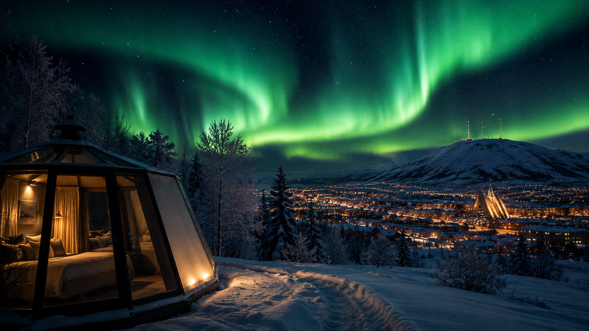 Kiruna Northern Lights FAQ hero image