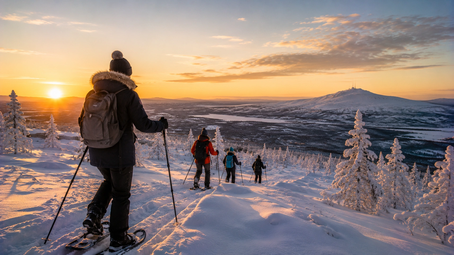 Snowshoe Hiking in Kiruna hero image