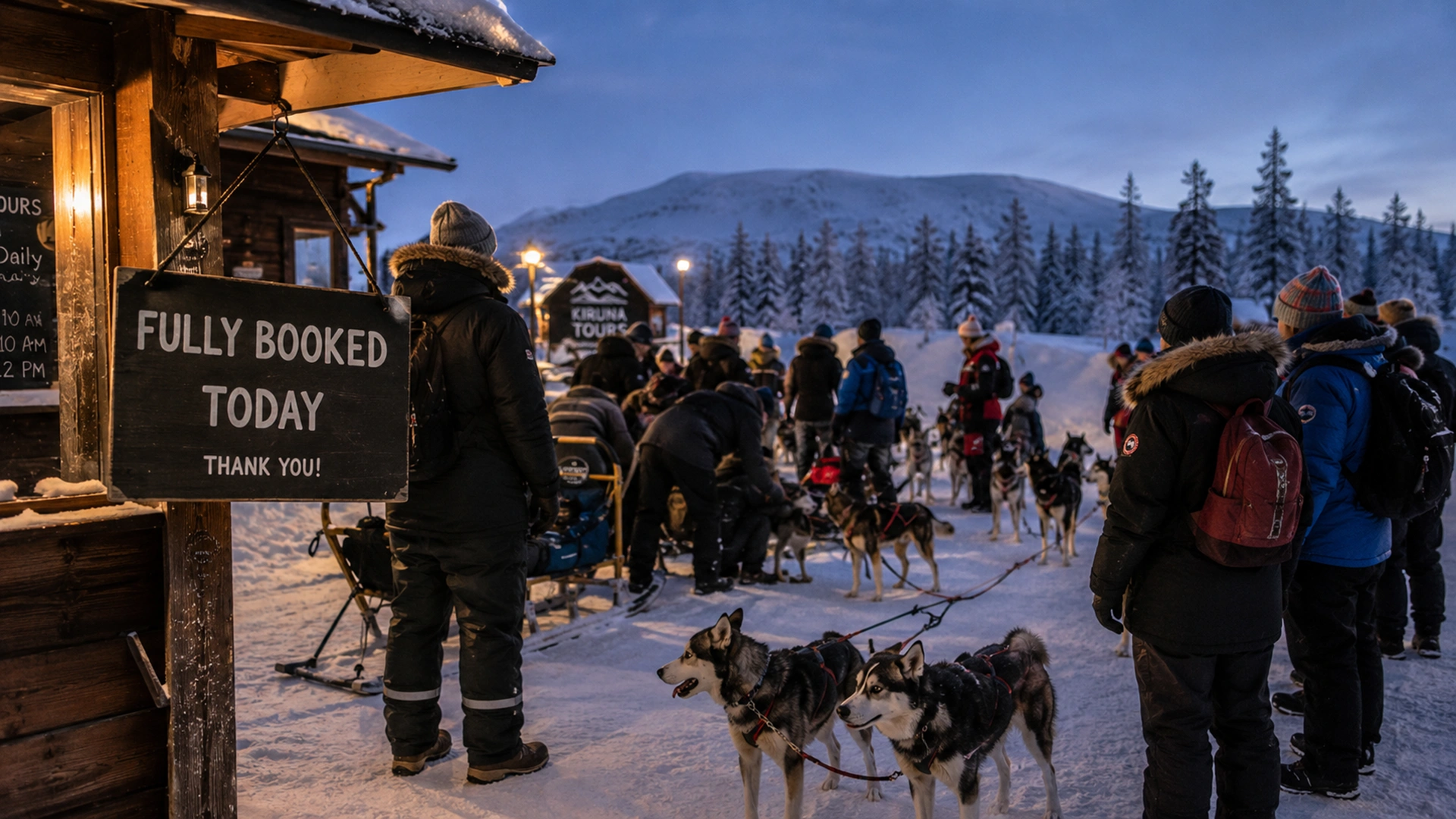 Why Book Kiruna Tours in Advance? hero image